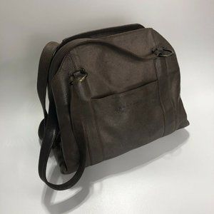 Ventana purse brown faux leather